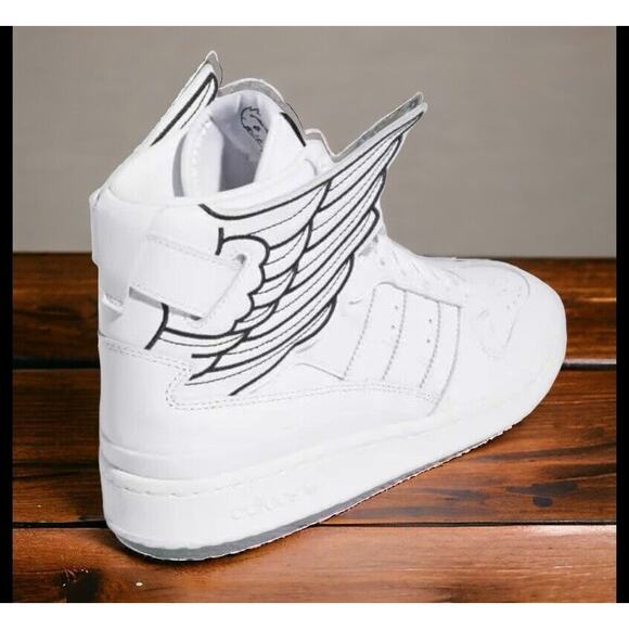 Adidas Jeremy Scott Wings High Top NBA Sports Shoes Mens 9 New Fast Ship - Picture 3 of 12